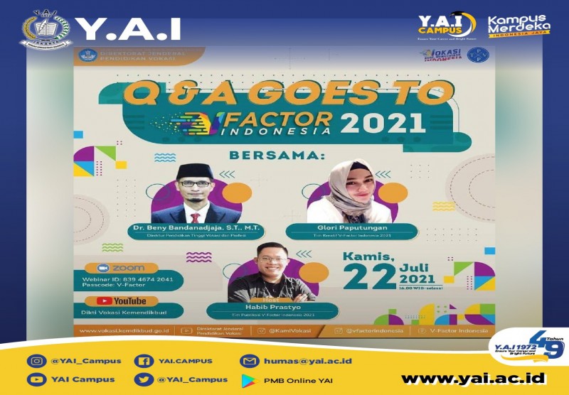 Q & A Goes To V-Factor Indonesia 2021