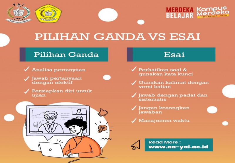 Tips Mengerjakan Soal Pilihan Ganda dan Esai Agar Sukses Dalam Ujian Akhir