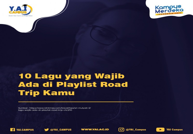 10 Lagu Yang Wajib Masuk Dalam Playlist Road Trip/Liburan-Mu